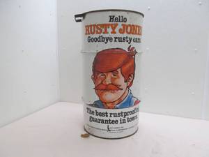 Rusty Jones trash can