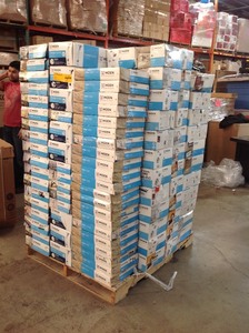 WHOLESALE PALLET OF MIXED MOEN KITCHEN & BATHROOM FAUCETS FOR PARTS O REPAIR