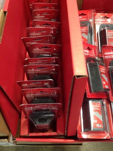 WHOLESALE PALLET OF BRAND NEW MILWAUKEE Heavy-Duty Utility Blades Dispenser (100-Pack) 54 PKG
