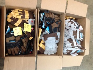 WHOLESALE PALLET OF ASSORTED  FIRMGRIP WORK GLOVES NOT USED GREAT VALUE