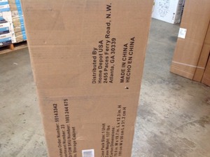 HUSKY 72 in. H x 30 in. W x 18 in. D Steel Tall Garage Cabinet NOT USED