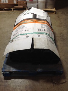 Pallet with Traffic Master Parquet Charcoal 36 in. x 48 in. door mats never used