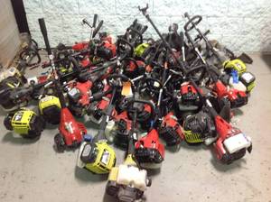 Pallet whit assorted outdoor tools original costumers returns