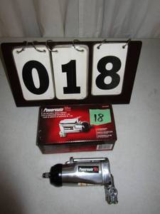 lot 18 image: Powermate VX 38 Butterfly Air Impact Wrench
