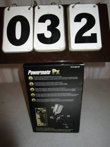 lot 32 image: Powermate PX  HVLP Gravity Feed Spray Gun