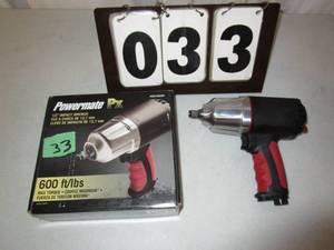 lot 33 image: Powermate PX 12 Air Impact Wrench