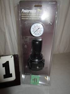 lot 41 image: Powermate PX Regulator with Gauge