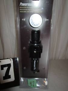 lot 47 image: Powermate PX Regulator with Filter