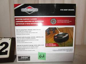 lot 62 image: Briggs & Stratton Rotating Surface Cleaner
