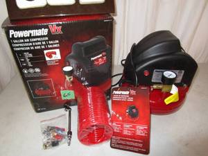 lot 65 image: Powermate VX 1 Gallon Air Compressor