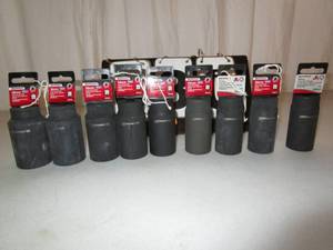 lot 80 image: Auto Craft Metric Axle Nut Impact Sockets
