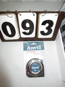 lot 93 image: Anvil 25 ft Tape Measures