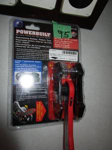 lot 95 image: Powerbuilt Ratcheting Caliper Pistol Tool