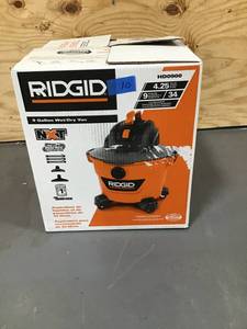 Ridgid HD0900 WetDry Vac