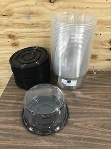 Lot Of 40 PastryCake Plastic Containers
