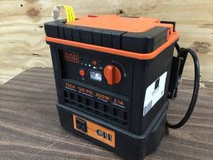 Black And Decker750A Battery Jump Pack