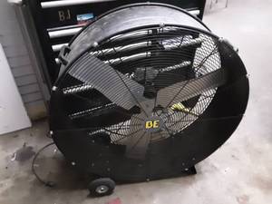 36 Shop Fan 1 Year Used 1 Summer. ($250.00 New)
