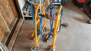 lot 59 image: Set of Manual Furniture Movers - Works well for moving big freezers and more
