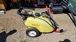 lot 10 image: Scorpion 30 Gallon Pull Behind Sprayer