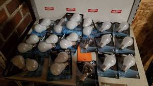 lot 63 image: Large Lot of Ceiling Fan and Appliance Incandescent Bulbs