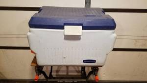 lot 110 image: Rubbermaid Chest Cooler
