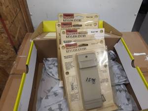 lot 195 image: (4) Frantz Garage Door Keyless Entry Panels