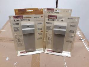 lot 198 image: (4) Frantz Garage Door Keyless Entry Panels