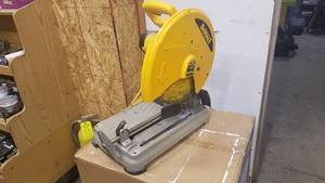 lot 221 image: DeWalt 14 Chop Saw - Works