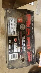 lot 269 image: NAPA Truck battery