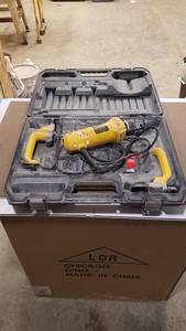 lot 282 image: DeWalt 110V Cut-Out Tool RotoZip w Bits and kit - Tested and works