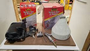lot 285 image: (2) Homax Texture Gun & Hopper Assemblies