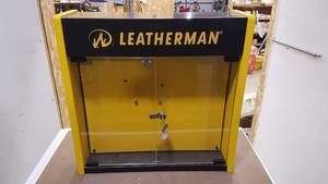 lot 287 image: Leatherman Display Sales Cabinet w Lock and Key