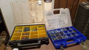 lot 291 image: (2) Parts Organizers w Screws