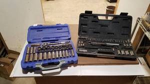 lot 314 image: Kobalt Socket Kit and Generic Socket Set
