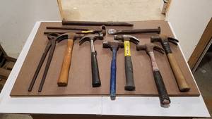 lot 320 image: Box of Hammers and More