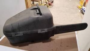 lot 366 image: Plastic Craftsman Chainsaw Case for 18 Chainsaw
