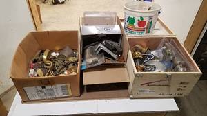 lot 367 image: Large Lot of Door Hardware and More