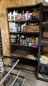 lot 372 image: Metal Storage Shelf