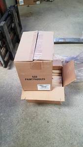lot 412 image: 2 Cases of Wood Paintsticks