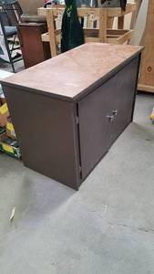 lot 415 image: 2-Door Wood Cabinet