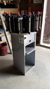 lot 8-1 image: Fluid Management 25PD12FO Blendorama 56PD Carousel Paint Dispenser