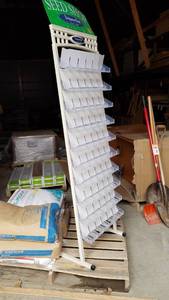 lot 422 image: Livingston Seed Display Shelf