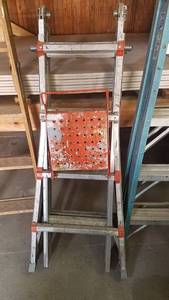 lot 148 image: Little Giant Ladder 7 As Step Ladder and 17 as Extension Ladder