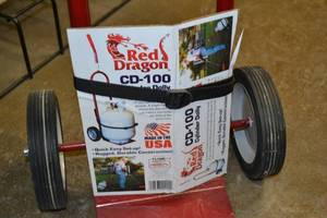 lot 426 image: 20# Propane Tank Cart  Cylinder Dolly