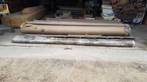lot 11 image: 12 Long Roll of Linoleum Flooring - Unknown Length