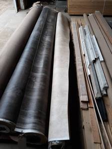 lot 14 image: 12 Long Roll of Linoleum Flooring - Unknown Length