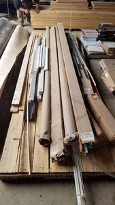 lot 19 image: Huge Pallet Lot of Trim, Ceiling Tile Grid and More
