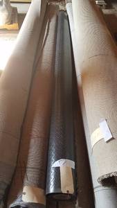lot 35 image: Roll of Rubber Mat - 17 1 x 10 2 w 3 Packages of Seam Sealer