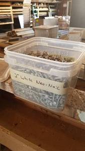 lot 54 image: Bucket of 2 White Neo-Nails