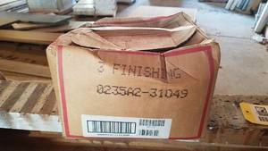 lot 77 image: 50 LB Box 3d Finishing Nails